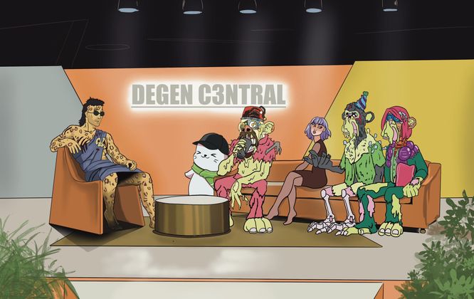 Cover image for Welcome to Degen C3ntral!